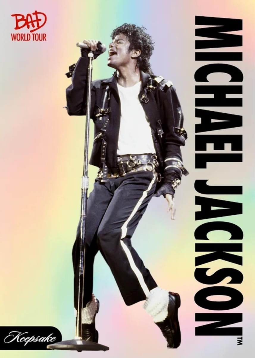 2025 Super Break Michael Jackson Bad World Tour Keepsake Holo Breaker Box