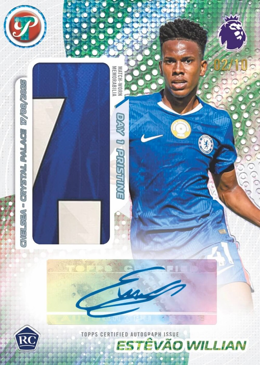 2025-26 Topps Pristine English Premier League Soccer Hobby Box
