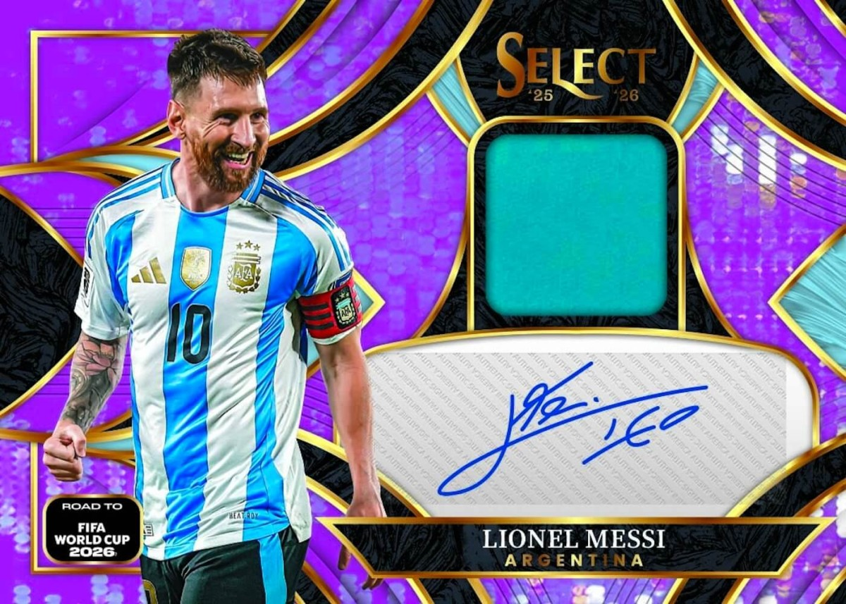 2025-26 Panini Select Road to FIFA World Cup Soccer Hobby 12-Box Case - 1st Off The Line (FOTL)