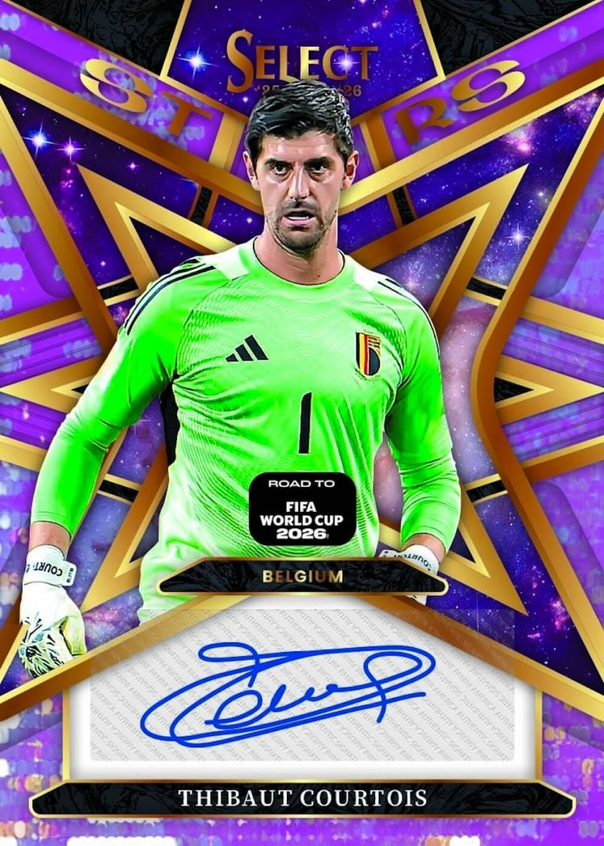2025-26 Panini Select Road to FIFA World Cup Soccer Hobby 12-Box Case - 1st Off The Line (FOTL)