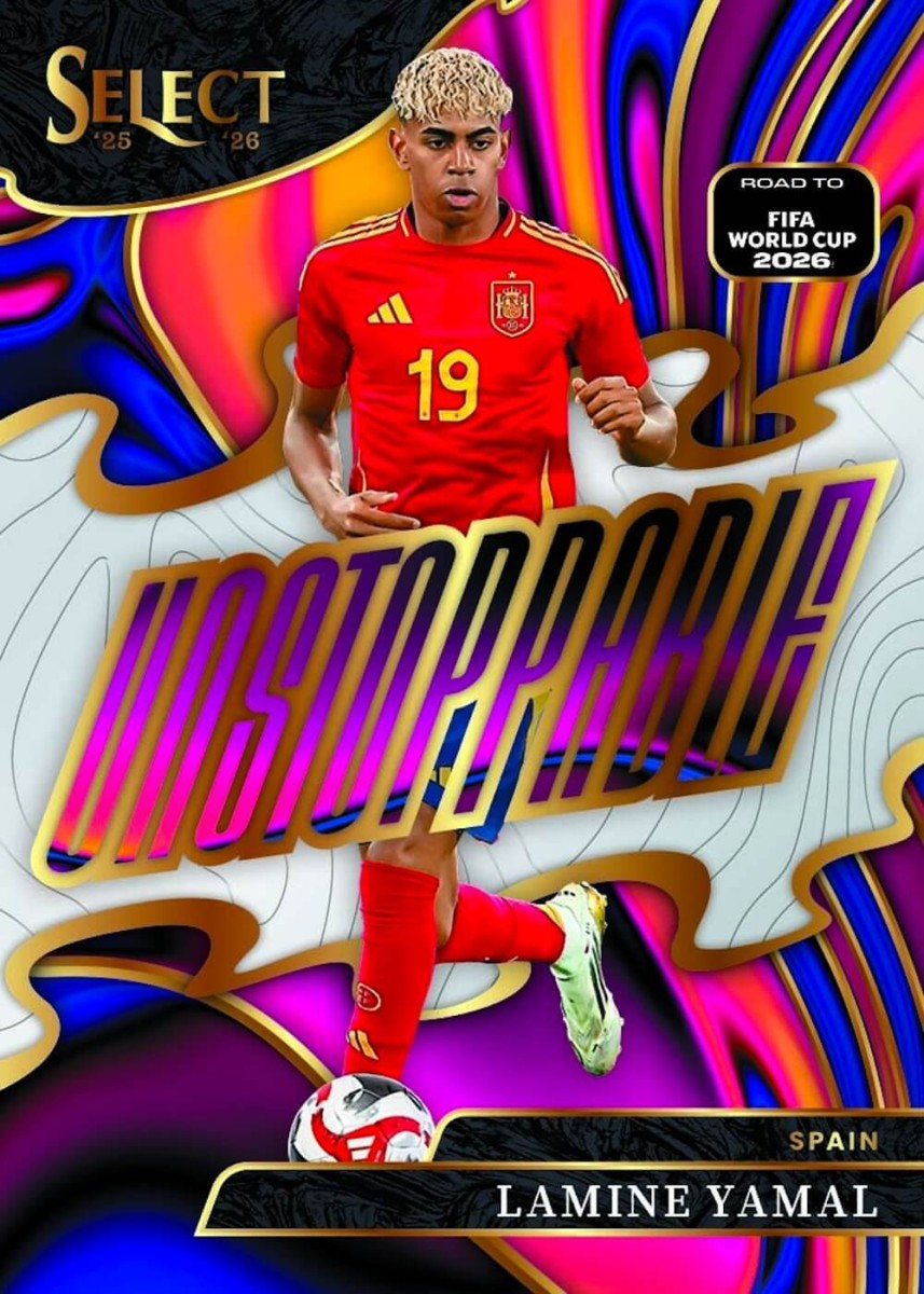 2025-26 Panini Select Road to FIFA World Cup Soccer Hobby 12-Box Case - 1st Off The Line (FOTL)