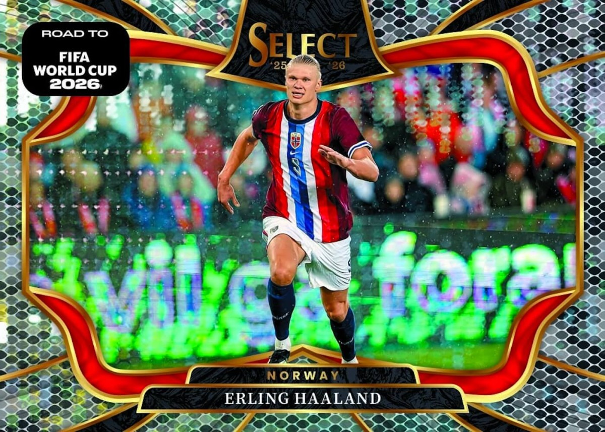 2025-26 Panini Select Road to FIFA World Cup Soccer Hobby 12-Box Case - 1st Off The Line (FOTL)