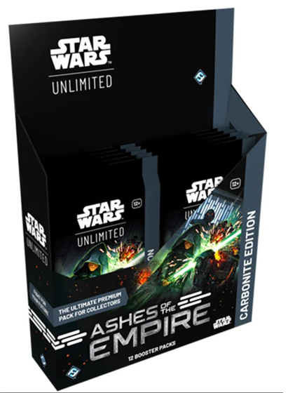 Star Wars Unlimited Ashes of the Empire Carbonite Booster Box