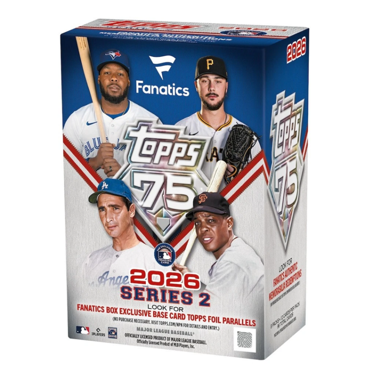 2026 Topps Series 2 Baseball Fanatics Fest NYC Edition Blaster Box (Fanatics Fest Refractors)