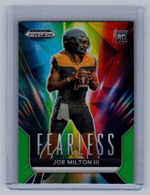 Joe Milton Iii front